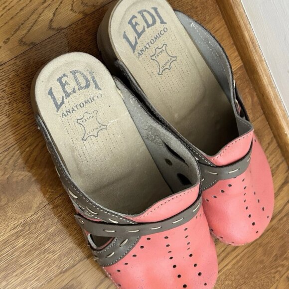 LEDI 311 Anatomic Clogs – European Leather Comfort, Size 8 - Picture 9 of 9